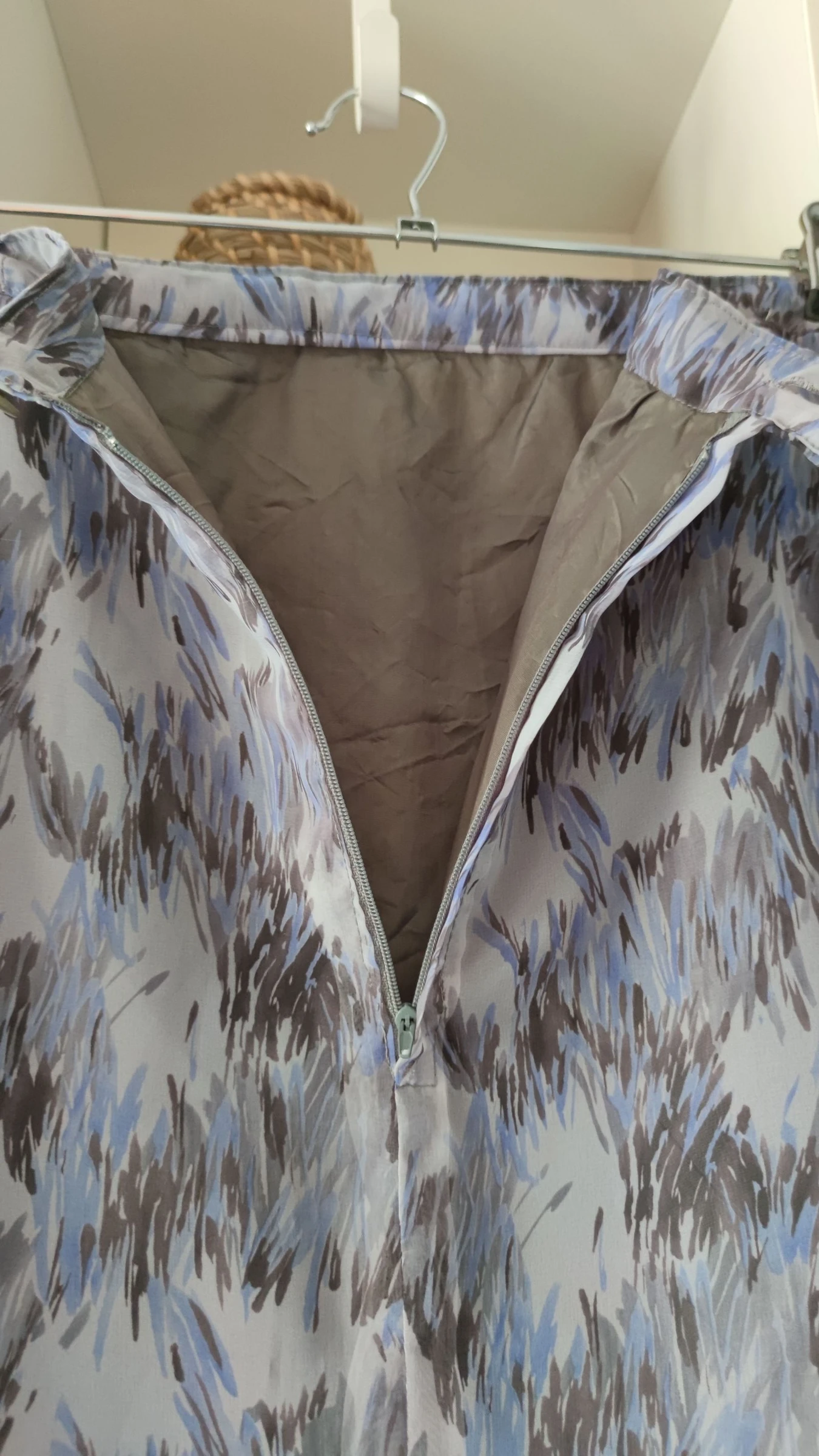 Saia MIDI de chiffon Vintage Tamanho XXL ou 44 – photo 13